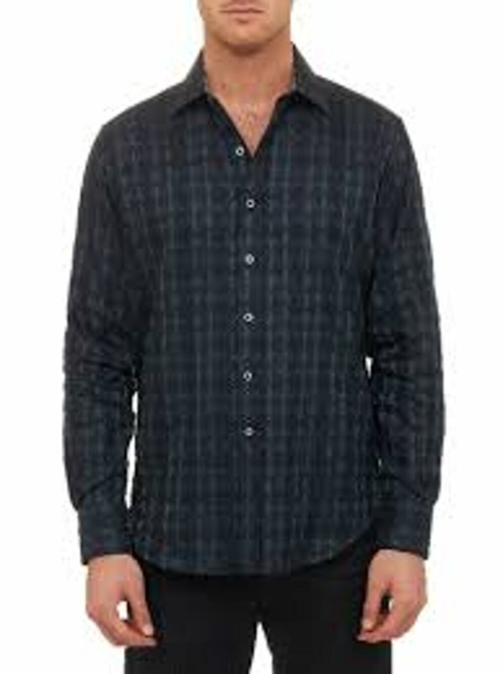 ROBERT GRAHAM Crosby Geometric Graphic Dress Shirt
